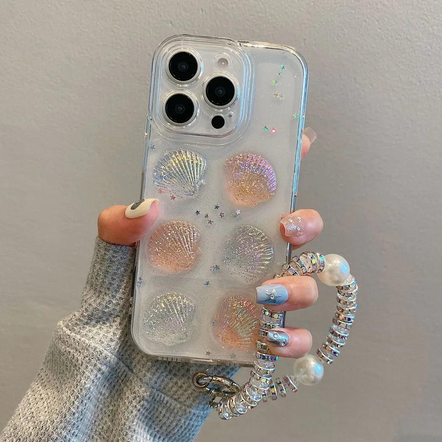 Ins Style Shell Suitable For Apple 16Promax Huawei Pura70 Honor 300pro Phone Case Silicone Transparent Color Customizable Design
