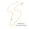 Wholesale Jewelry Elegant Simple Style Classic Style Letter 201 Stainless Steel 304 Stainless Steel Heart-Shaped Chain Pendant Necklace