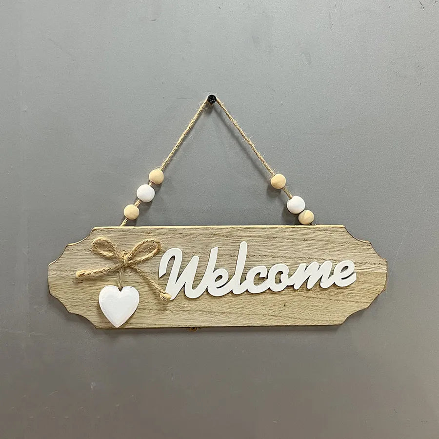 Simple Style Classic Style Letter Wood Listing Wall Art