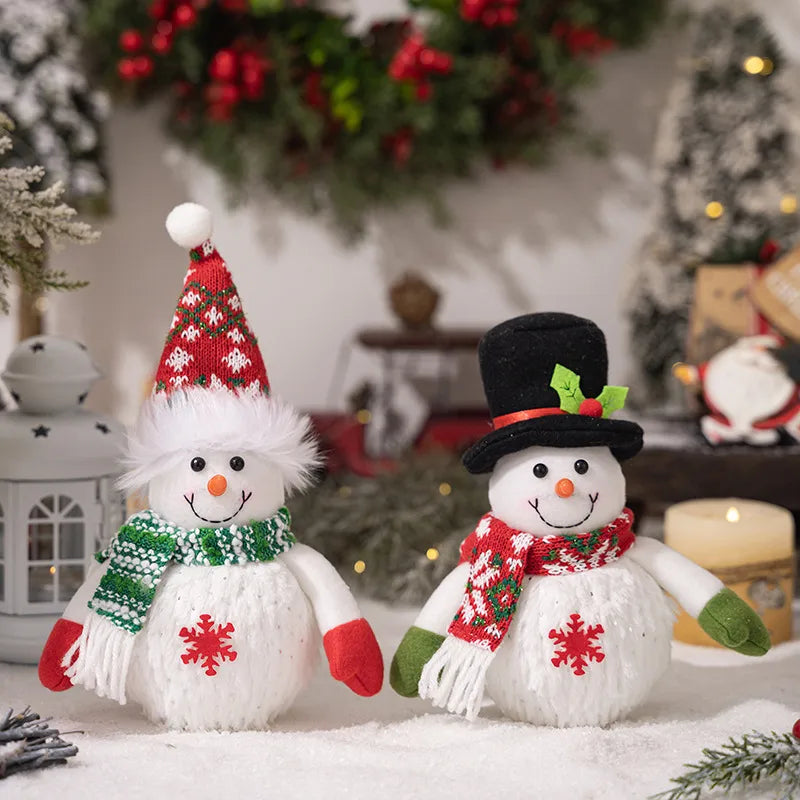 Christmas Cute Snowman Polyester Party Festival Ornaments