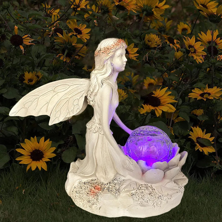 elegant crystal resin ornaments