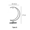 Simple micro landscape hanging hook  style iron stand detachable vase green plant stand desktop decoration creative base