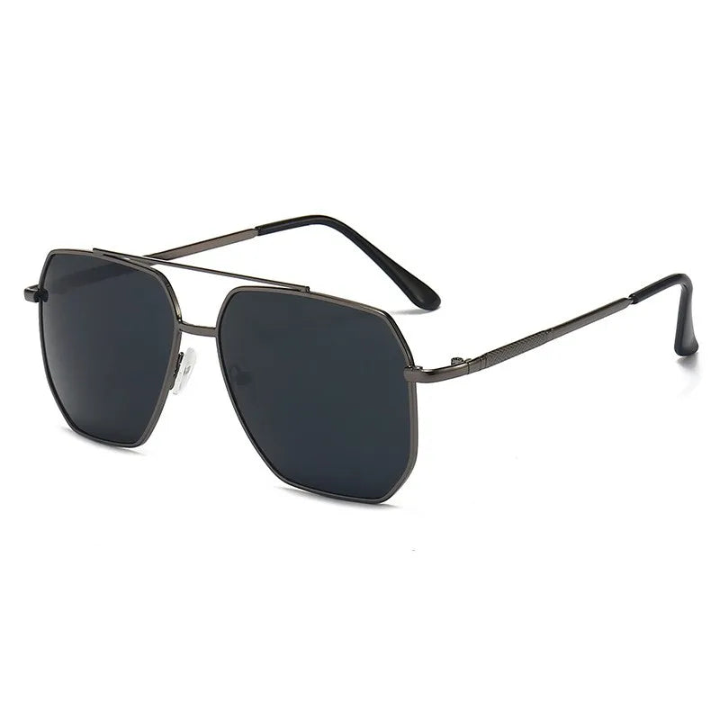 Vacation Classic Style Solid Color Pc toad glasses Full Frame Men's Sunglasses