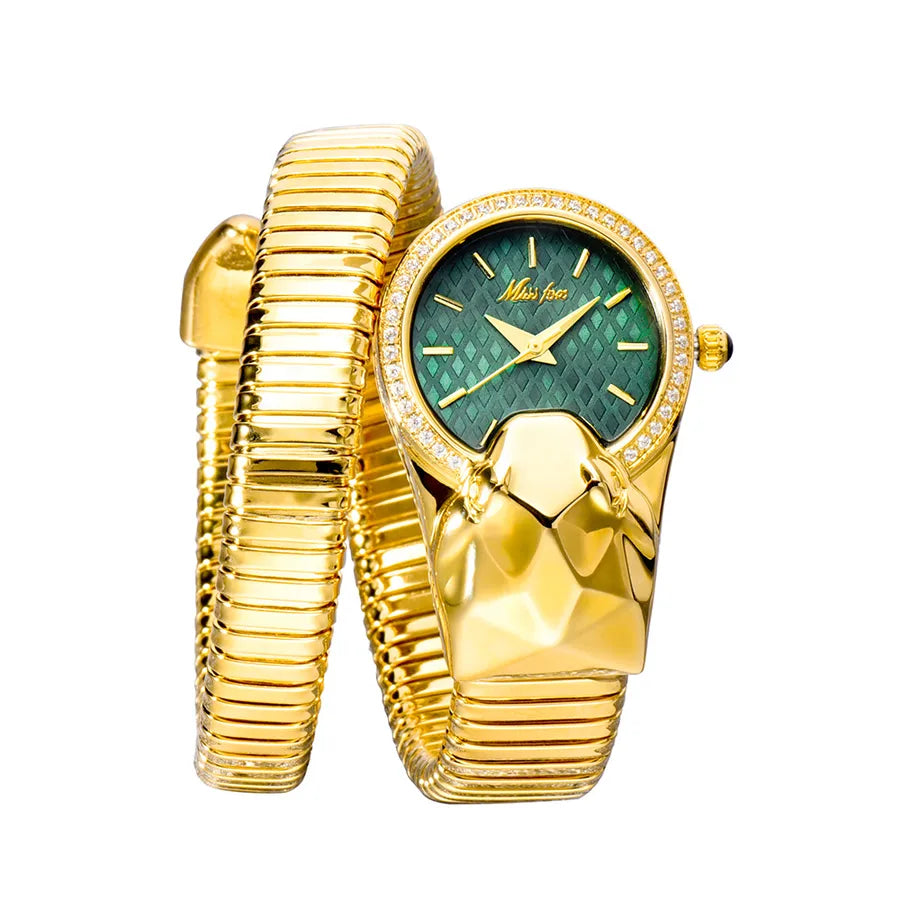 Elegant Lady Snake  Quartz Women's Watches