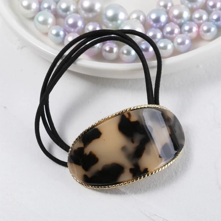 Elegant Women's Geometric Plastic/Resin Hair Tie