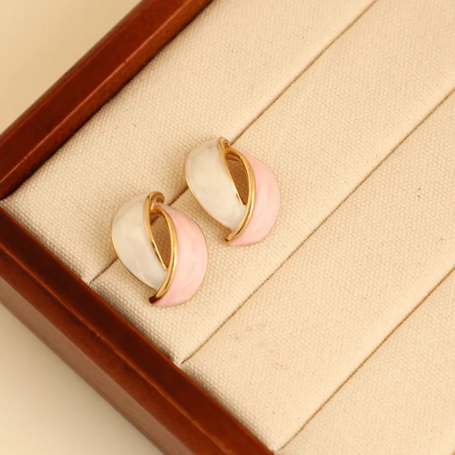 1 Pair IG Style Fairy Style Romantic Leaves Butterfly 304 Stainless Steel Ear Studs