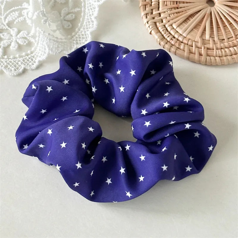 Elegant Sweet Women's Stripe Cloth Hair Tie