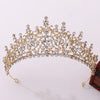 fashion water droplets alloy inlay zircon crown 1 piece