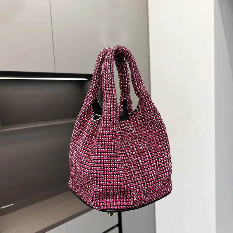 women's small autumn rhinestone vintage style handbag
