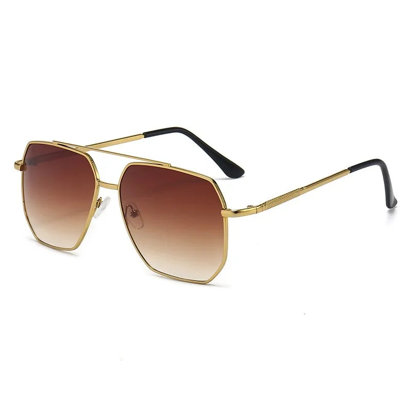 Vacation Classic Style Solid Color Pc toad glasses Full Frame Men's Sunglasses