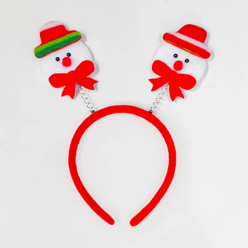 Christmas Cartoon Style Christmas Tree Snowman Snowflake Party Festival