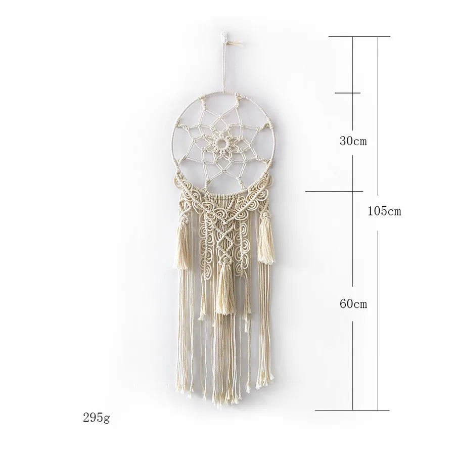 vacation circle cotton pendant wall art