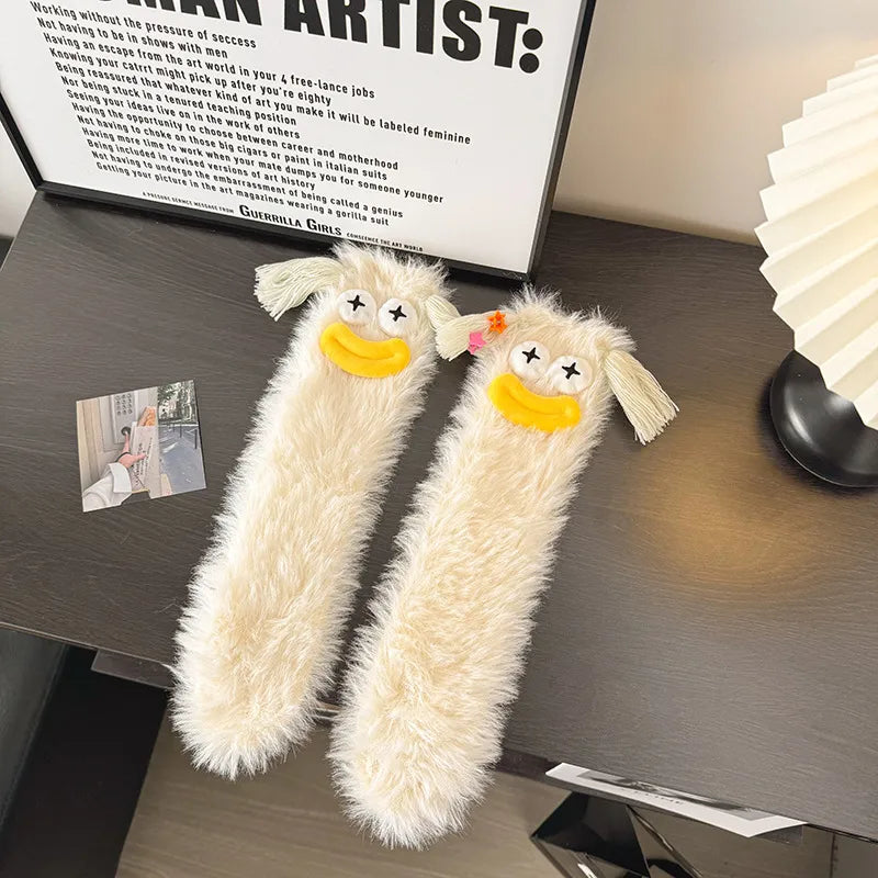 Sweet Women's Cartoon Nylon Ankle Socks A Pair
