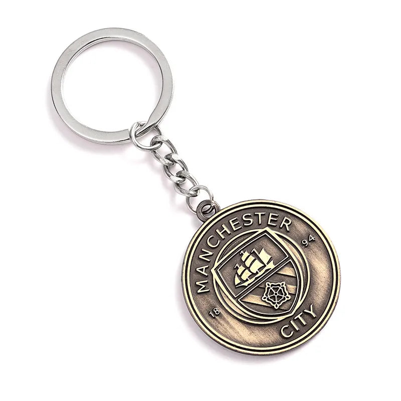 To map the key ring Barcelona Real Madrid ac Milan Juventus Liverpool Football Club key ring pendant men