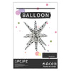 Birthday Simple Style Spot Lattice Football Aluminum Film Party Festival Balloons