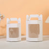 Creative Transparent Display Window Handheld Octagonal Box for Holiday Party Candy Gift Small Bouquet Packaging
