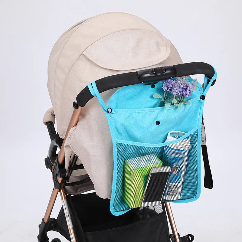Baby Stroller Hanging Bag Baby Stroller Portable Multifunctional Large Capacity Storage Hanging Bag Universal