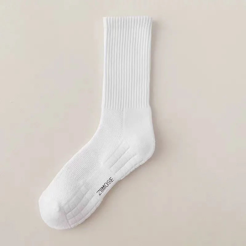 Socks men's cotton deodorant long winter towel bottom Velvet White Stockings thick sports basketball socks