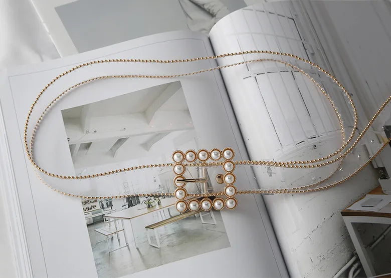 simple style heart shape alloy inlay artificial diamond women's leather belts 1 piece