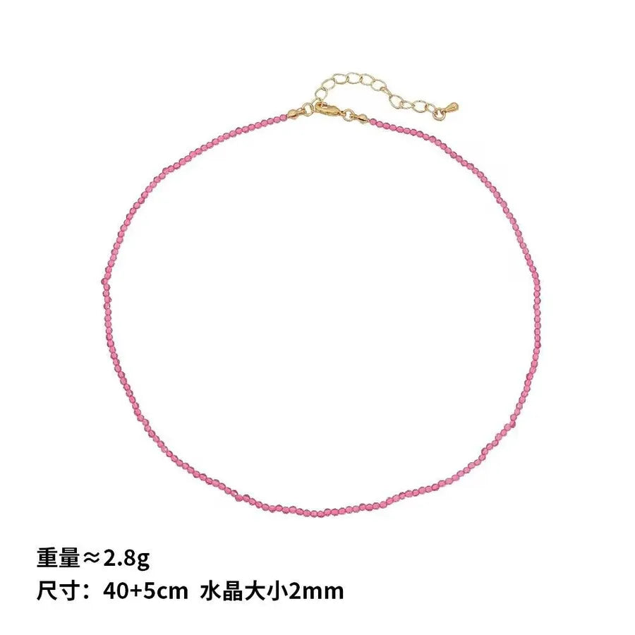 Vacation Geometric Color Block Heart Shape natural stone Freshwater Pearl Copper Pendant Necklace In Bulk