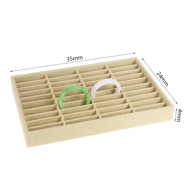 1 Piece PU Casual Simple Style Color Block Solid Color Jewelry Display Jewelry Rack