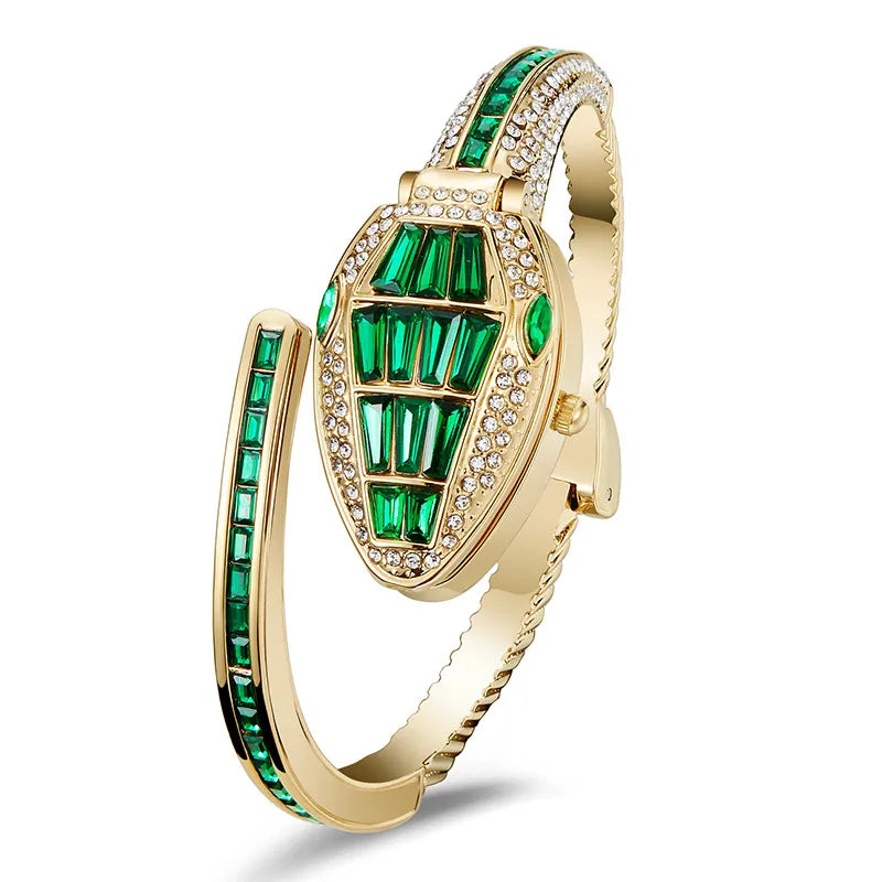 Glam Classic Style Snake Quartz Watch Women's Watches