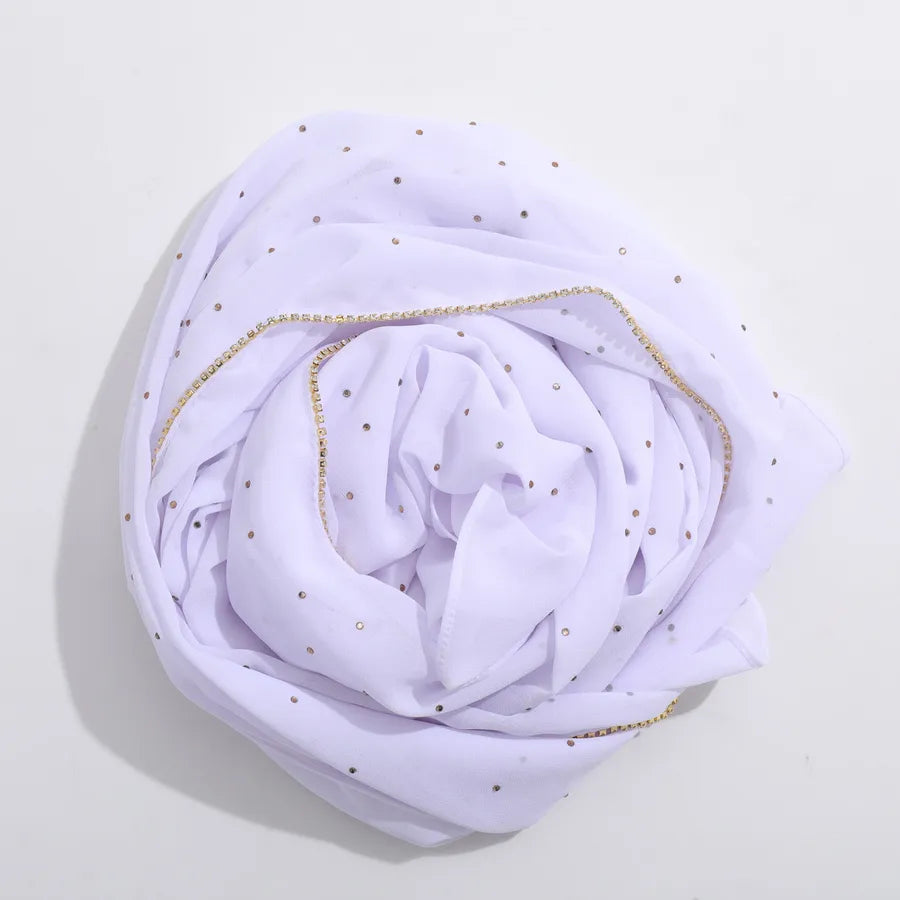 Women's Basic Solid Color Polyester Scarf