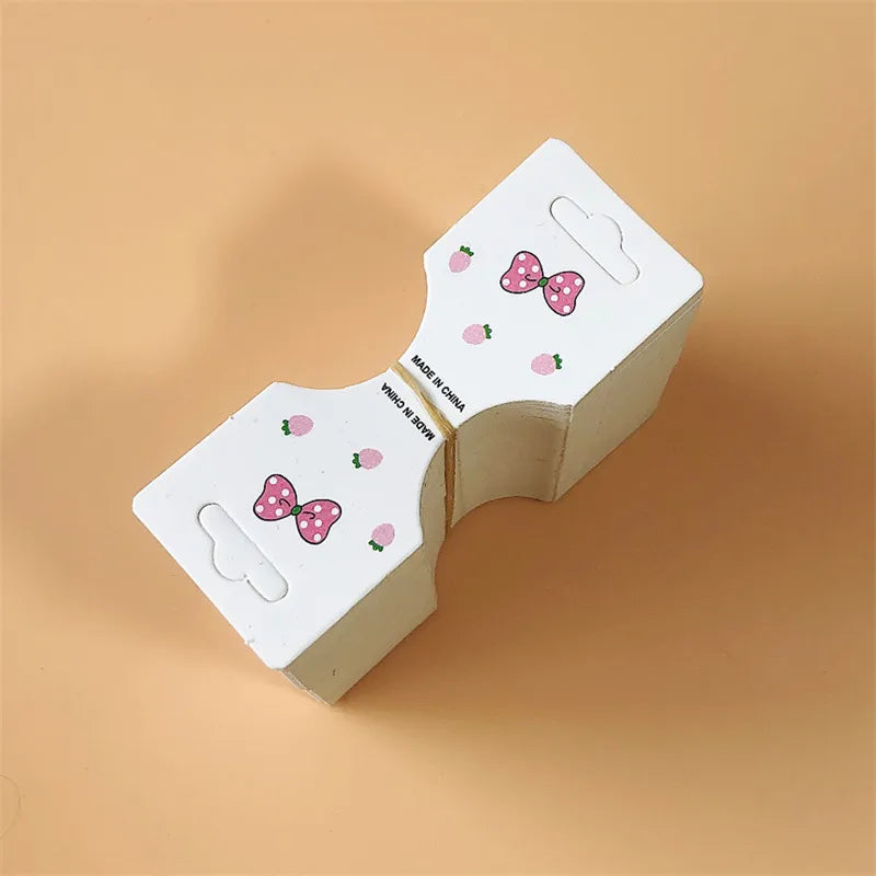 simple style letter paper jewelry packaging bags