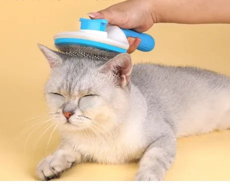 basic stainless steel plastic solid color pet accessories