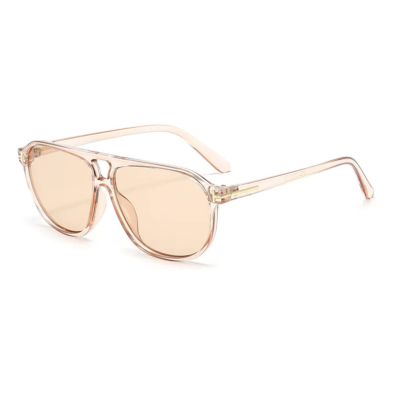 IG Style Retro Streetwear Solid Color Pc Square Full Frame Men's Sunglasses