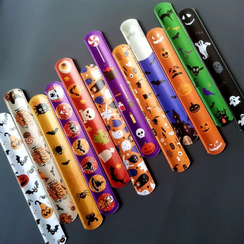 Supply No Infringement Pattern Halloween 6 Pop Ring Wrist Pop Bracelet