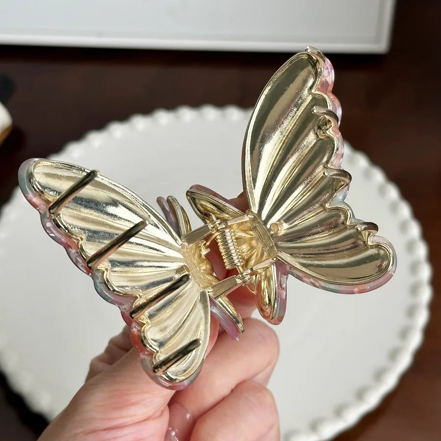 Casual Elegant Women's Butterfly Arylic Hair Claws