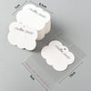 simple style letter solid color paper printing paper card 1 piece