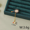 Hip-Hop Modern Style Commute Badminton Racket Alloy Asymmetrical Unisex Brooches 1 Piece