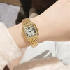 Casual Square Double Side Snaps Quartz Women's Watches