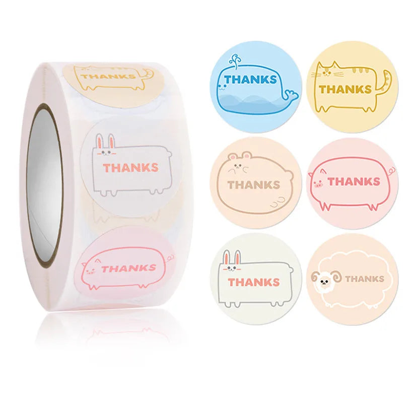 wholesale thank you drink food label 2000 labels per design