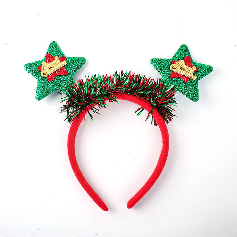 Christmas Cartoon Style Christmas Tree Snowman Snowflake Party Festival