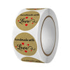 letter daily kraft paper casual washi tape