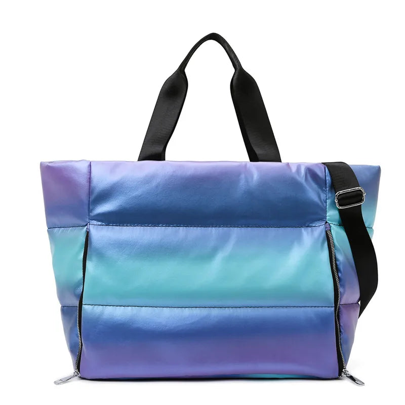 Fitness Bag Women's Sports Bag Dry and Wet Separation Waterproof Swimming Bag Yoga Portable Shoulder Travel Luggage Bag