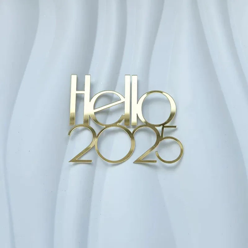 Christmas New Year Casual Elegant Lady Letter Plastic Holiday Banquet Selfie Cake Decorating Supplies Party Supplies Cake Decorating Supplies 1 Piece