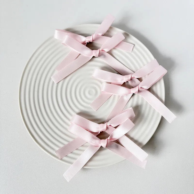 Cute Preppy Style Women's Bow Knot Synthetic Fibre Alloy Bowknot Hair Clip