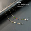 ins Crystal Shell Pearl Glasses Chain Fine Glasses Lanyard Chain Tassel Jewelry Necklace Anti-slip Chain