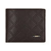 men's solid color pu leather open wallets