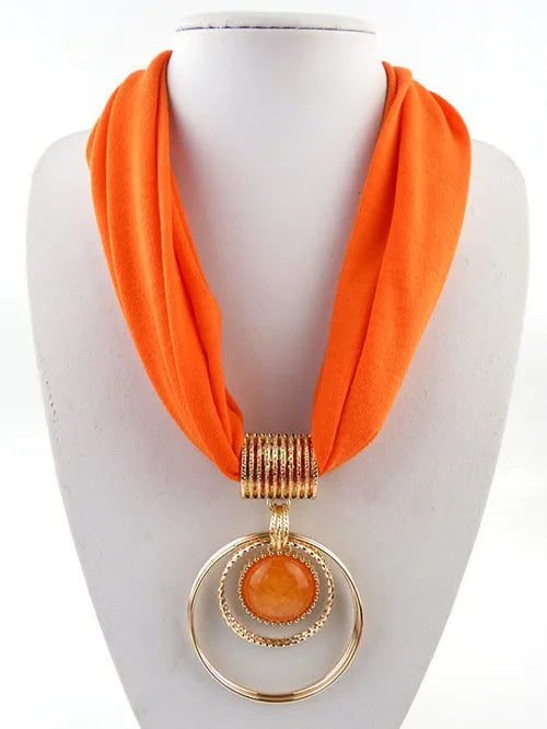 women's streetwear solid color polyester scarf