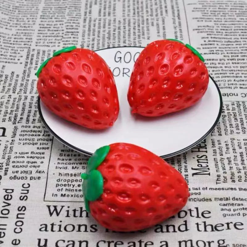 Cartoon Vegetable plastic squishy toy