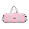 Women's Large Nylon Letter Solid Color Basic Classic Style Cylindrical Zipper travel bag