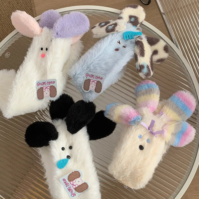 Sweet Women's Cartoon Nylon Ankle Socks A Pair