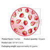Birthday Sweet Strawberry Paper Birthday Decorative Props Party Supplies Cake Decorating Supplies
