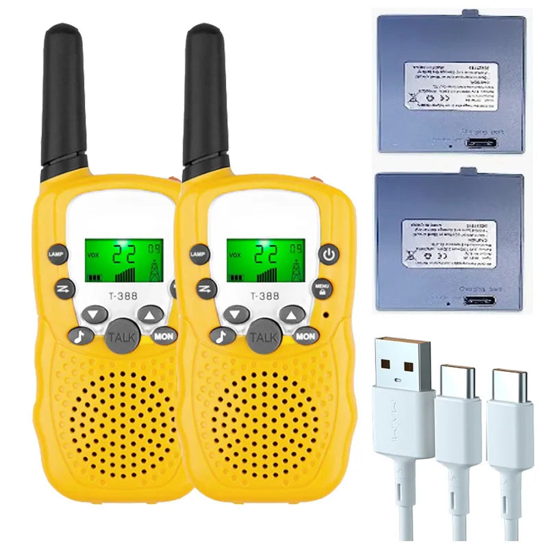 Children's Walkie-Talkie Multicolor Plastic Toys