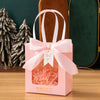 Gift Bag Advanced Sense Transparent Window Opening Bag Fashion Packaging Bag Birthday Gift Cosmetic Tote Bag Hand Gift Bag